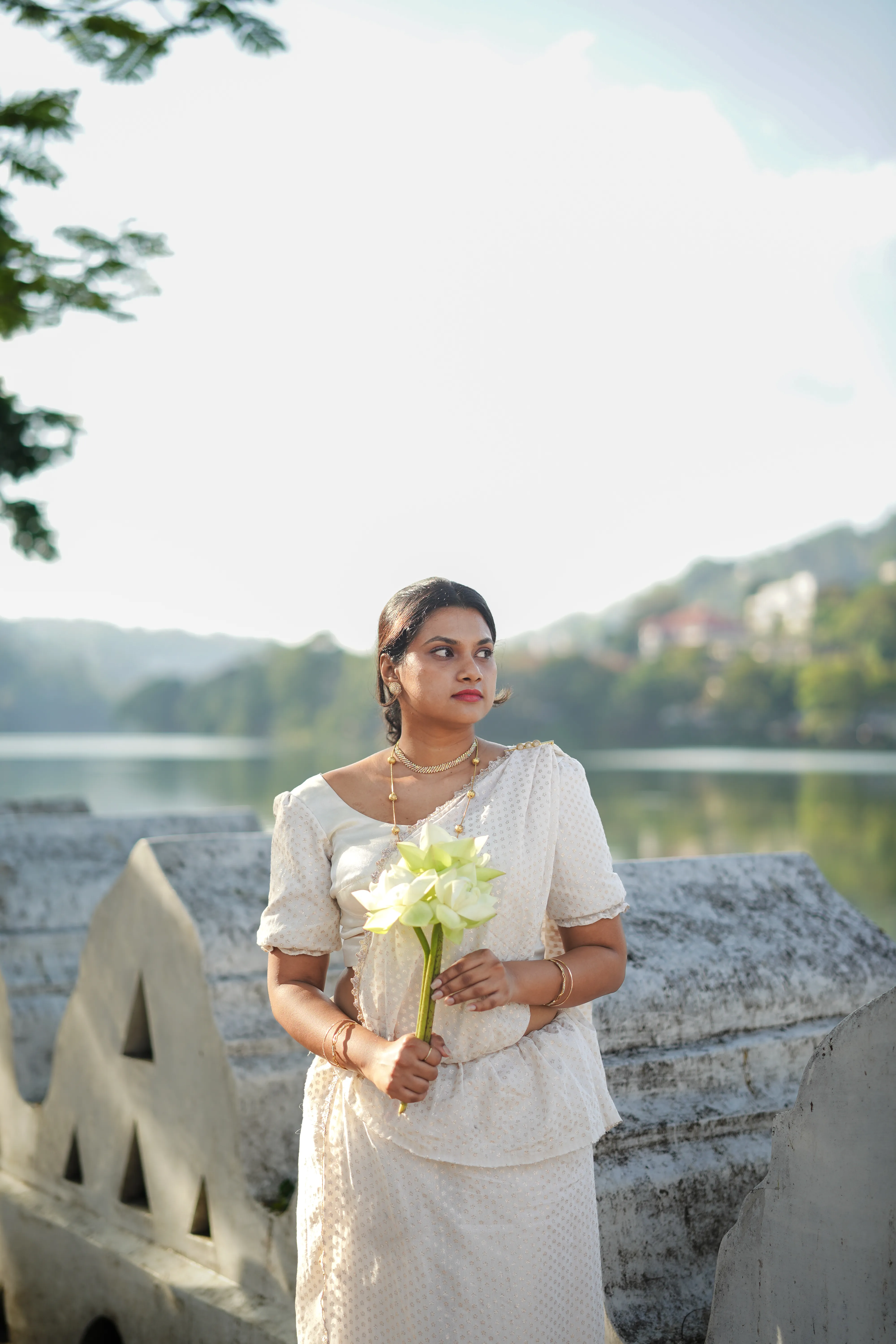 Sri Lankan heritage fashion portrait 17
